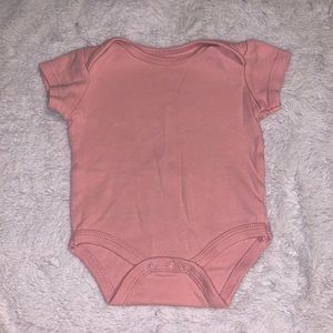 (3 for $10) chick pea pink  bodysuit
